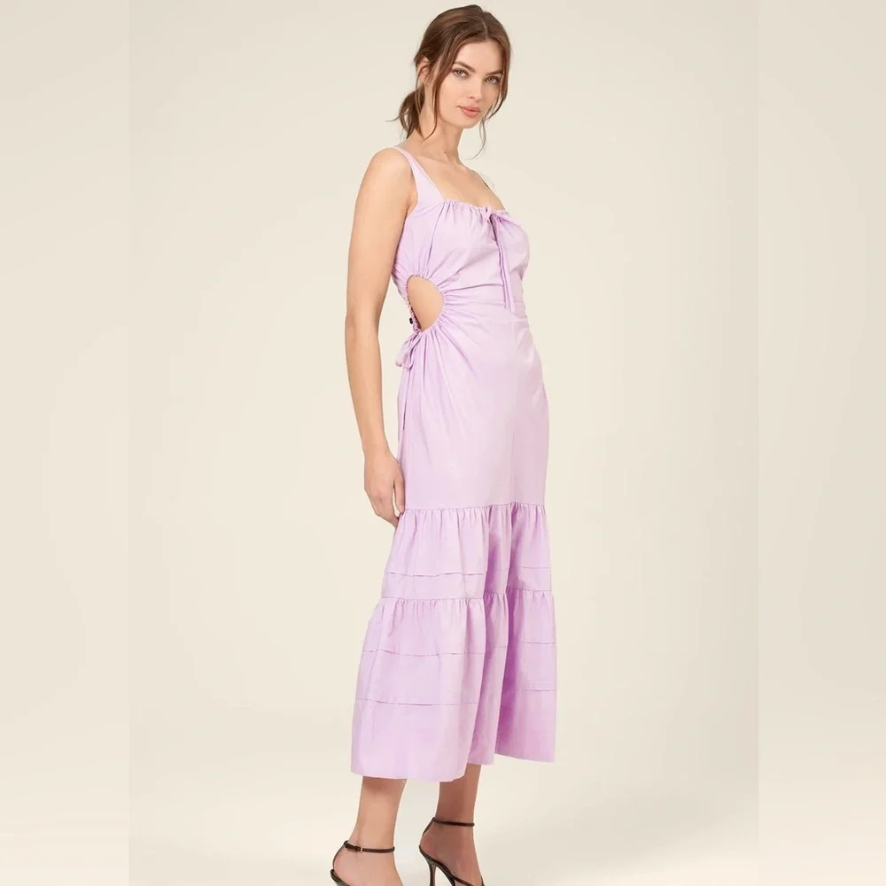 NICHOLAS Betty Cutout Midi Dress - Picture 2 of 14